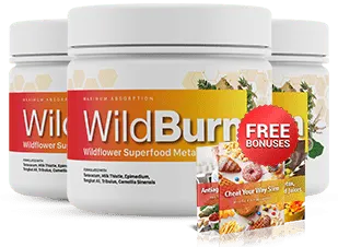 Wild Burn Supplement Bottle